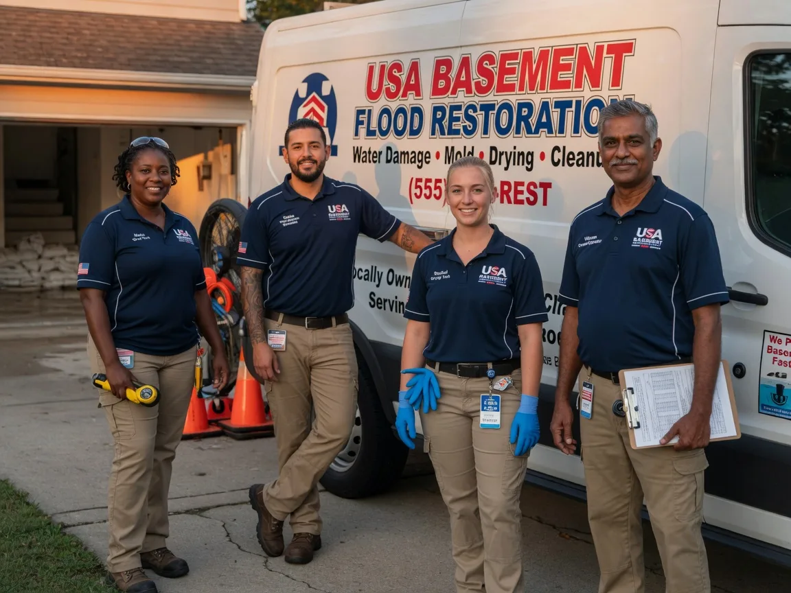 Basement Flood Cleanup company in Volant, PA