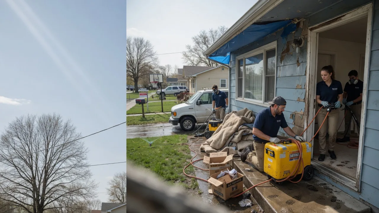 Basement Flood Cleanup in Volant, PA near me